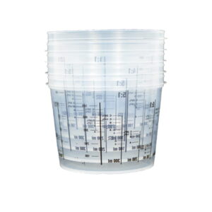 Kubek PP z miarką 650ml – 5szt.