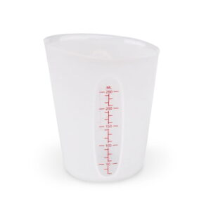 FGA027 Kubek silikonowy do gipsu i żywic 250ml (biały)