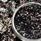 HB11 Brokat Holograficzny Czarny 30g