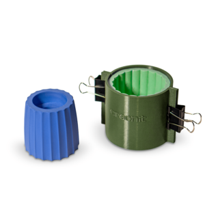 FORMA SILIKONOWA 019 DOUBLE CANDLE HOLDER 2W1