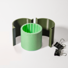 FORMA SILIKONOWA 019 DOUBLE CANDLE HOLDER 2W1