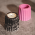 FORMA SILIKONOWA 019 DOUBLE CANDLE HOLDER 2W1