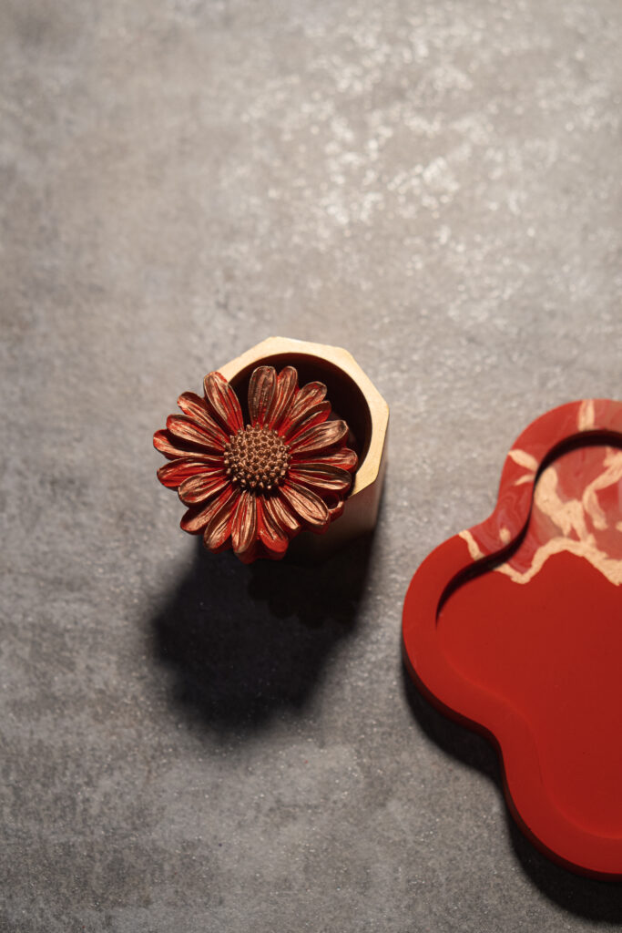 Dystrybucja 4 złota farbka do gipsu polimerowego