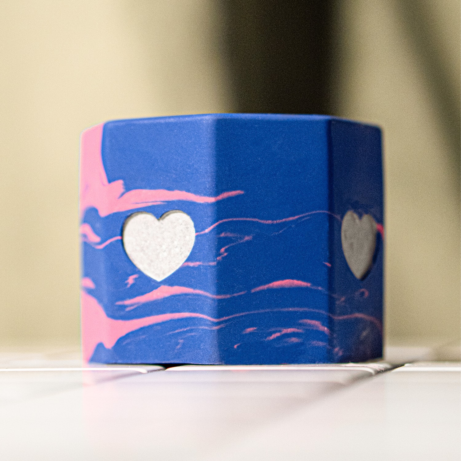 FORMA SILIKONOWA FS023 CANDLE JAR HEARTS